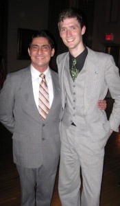 Me at Tango in the Castle last year w/Sergio Segura, Event Host