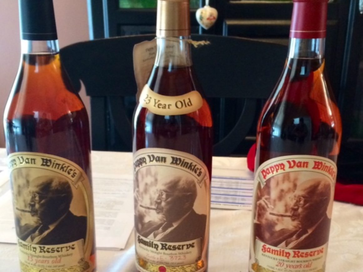 EXCLUSIVE: Rating Pappy Van Winkle’s: A vertical tasting. Which made #1?
