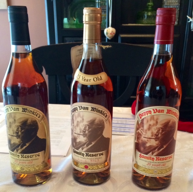 EXCLUSIVE: Rating Pappy Van Winkle’s: A vertical tasting. Which made #1?