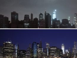 ny skyline sandy