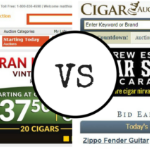 cigar bid vs cigar auctioneer