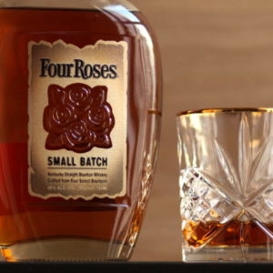 Four Roses Small Batch Whiskey in Glass