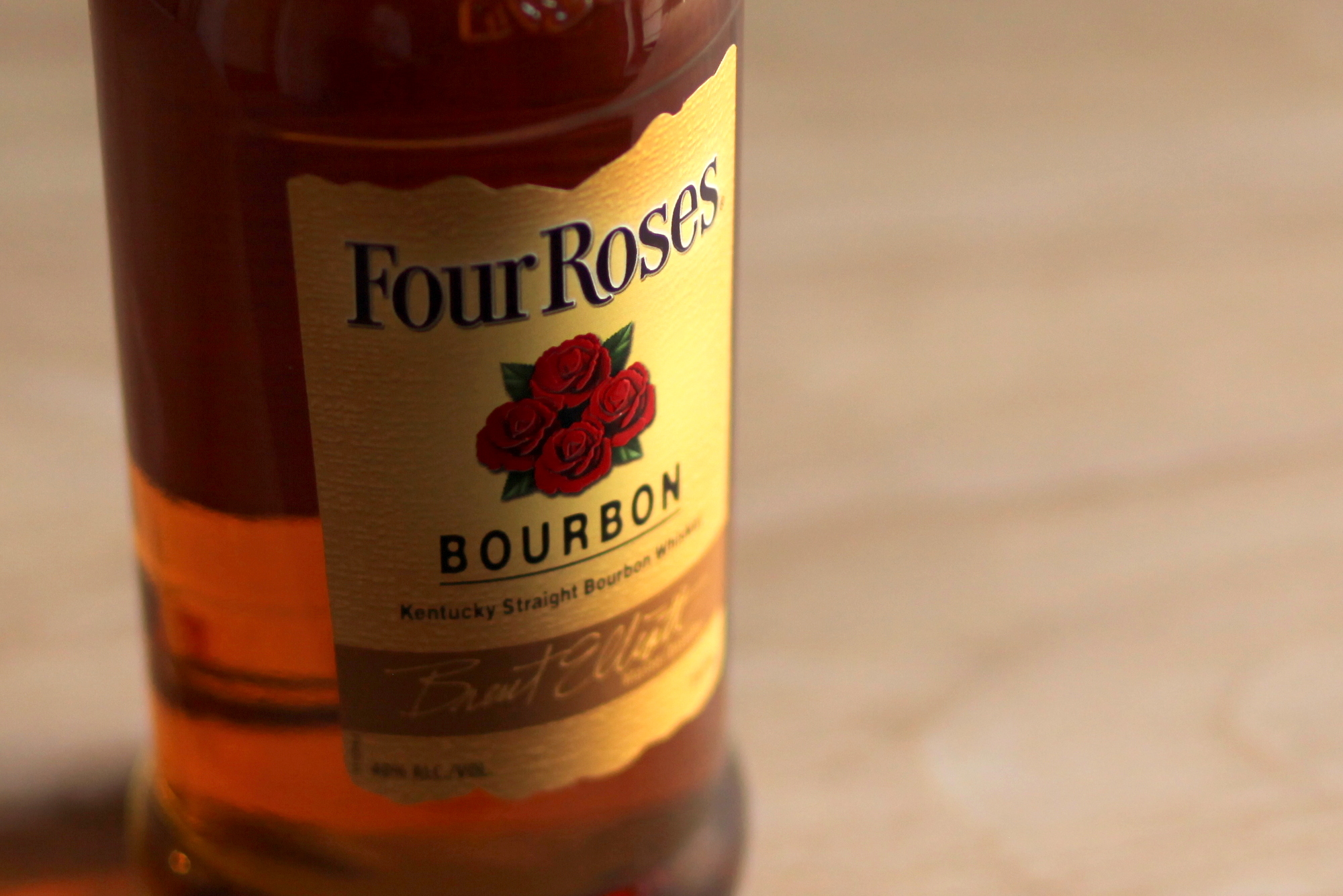 Four Roses Yellow Label Review Label