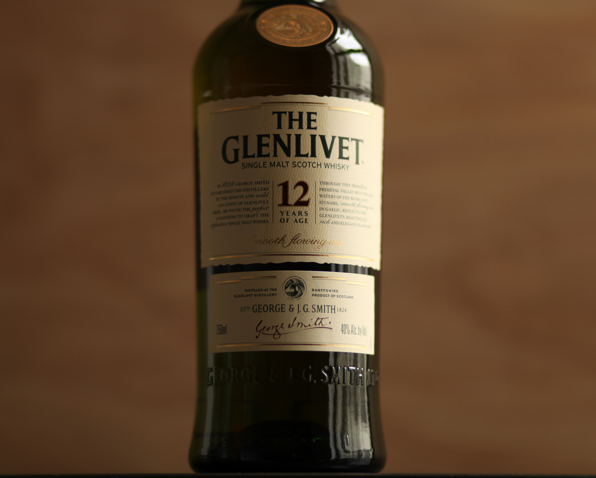 Glenlivet 12 Review Bottle