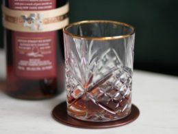 Basil Haydens Dark Rye in glass