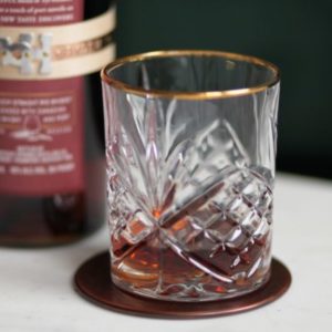 Basil Haydens Dark Rye in glass