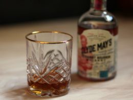 Clyde Mays Straight Bourbon Review with Glass