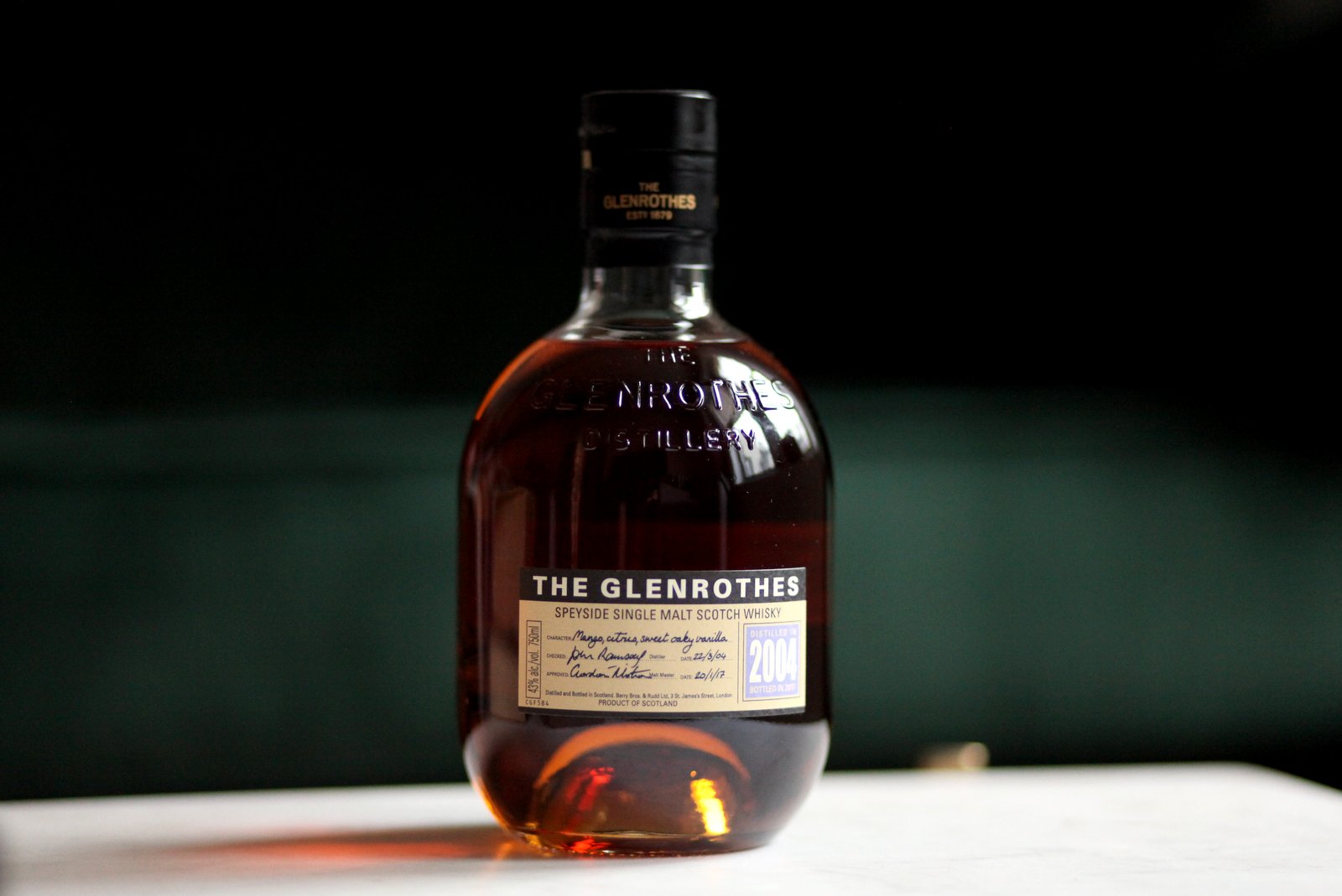 Glenrothes Vintage 2004 Single Malt Scotch Whisky