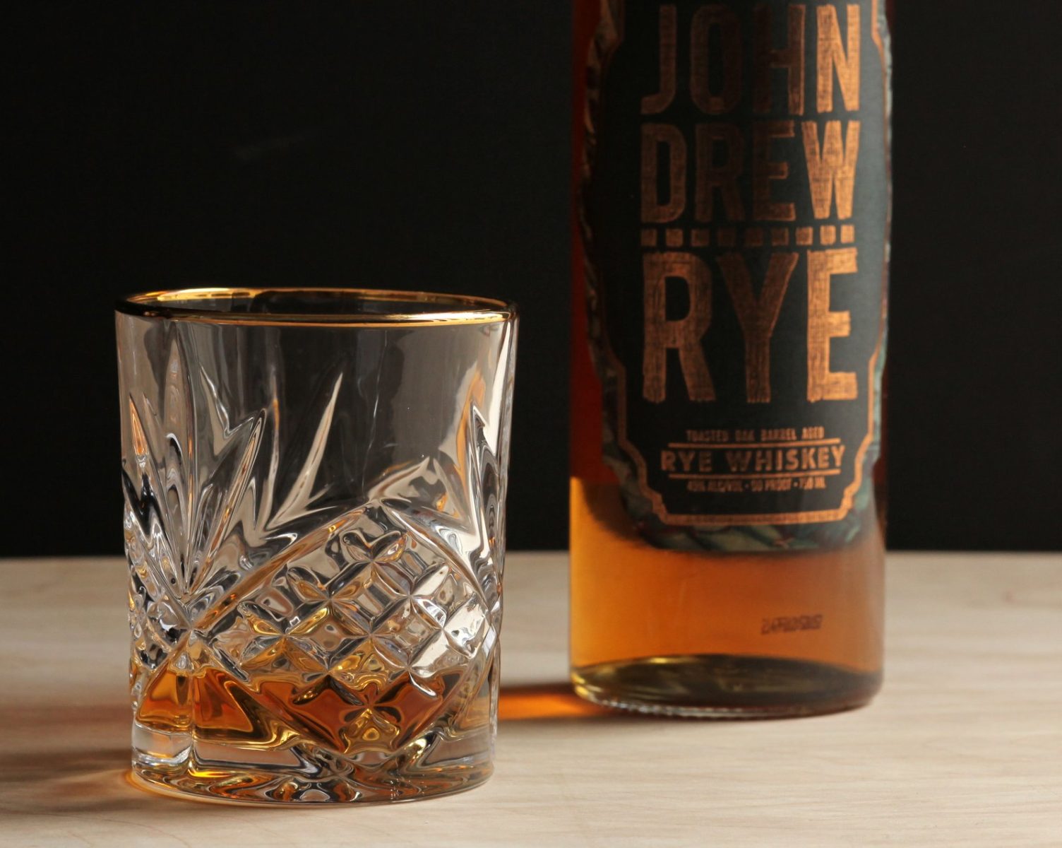 John Drew Rye Review Glass