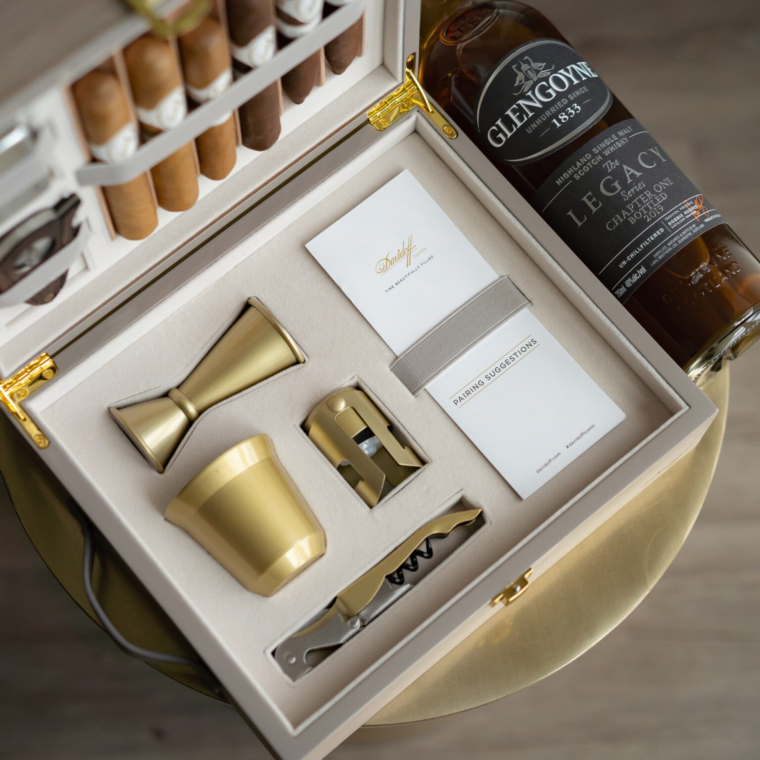 Review Davidoff Cigar Storage and Bar Tool Set Fine Tobacco NYC