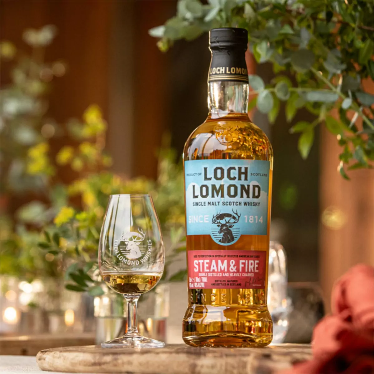 Loch Lomond Whiskies Introduces “Steam & Fire”