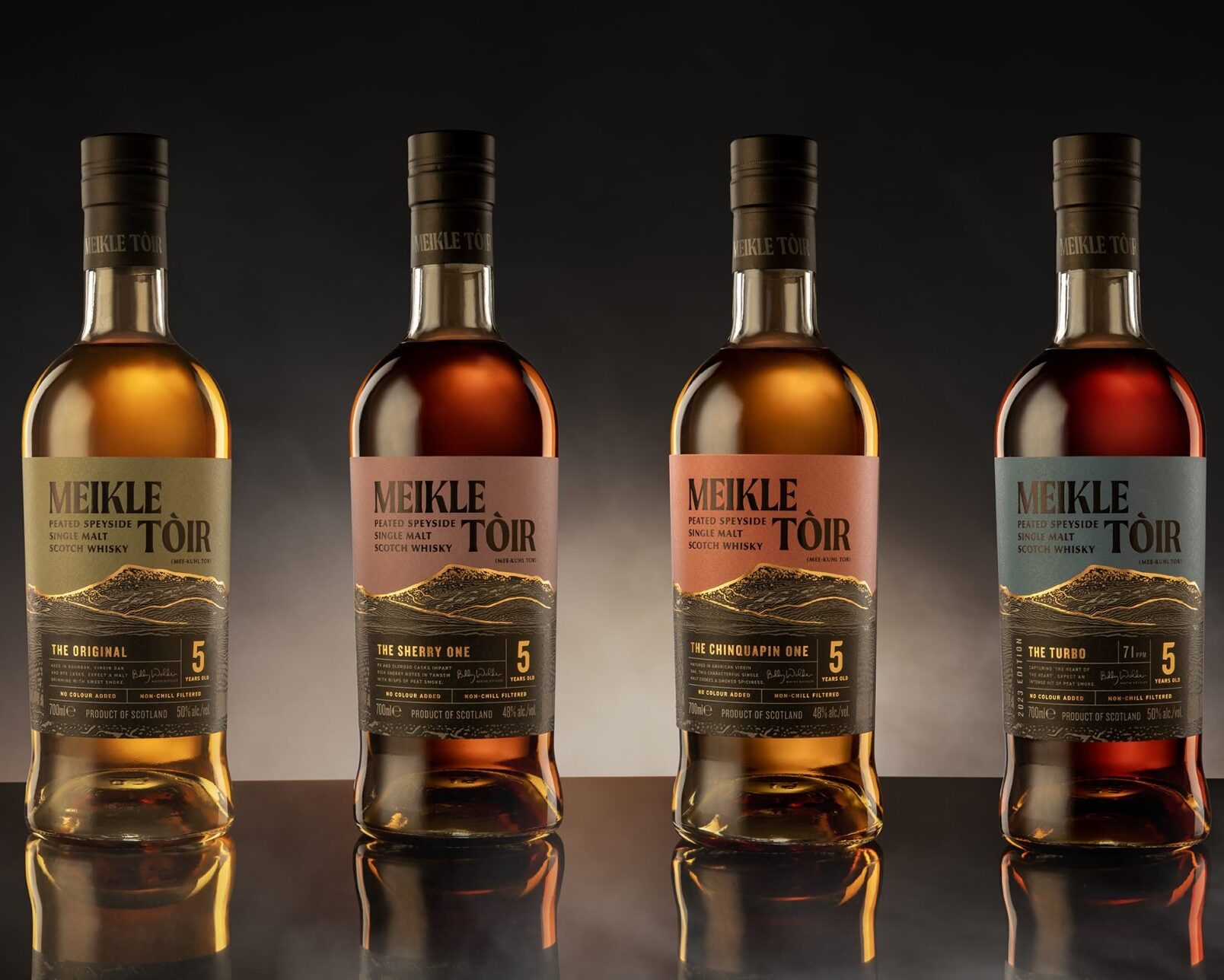The GlenAllachie Distillery Unveils Meikle Tòir, New Range of Peated Single Malt Scotch Whisky