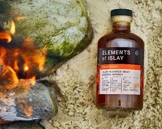 ELEMENTS OF ISLAY Unveils Limited-Edition Beach Bonfire Whisky