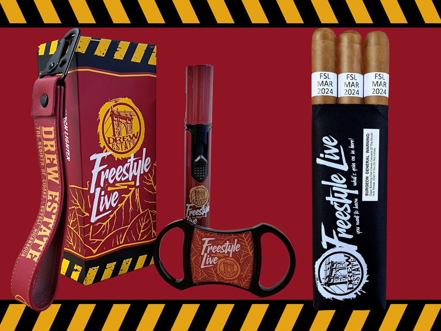 Drew Estate Launches Freestyle Live Event Pack with New Mystery Cigar